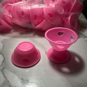 Heartless silicone curlers
